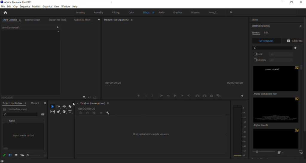 Adobe Premiere Pro CC 2019